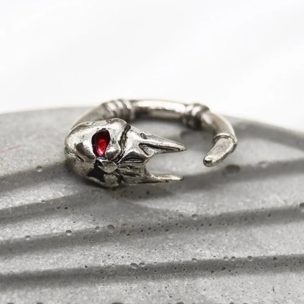 Fierce Skull Mask Ring